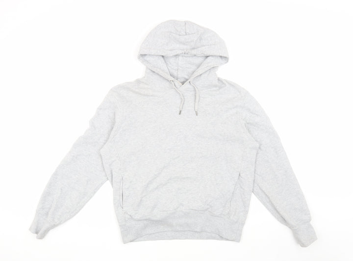 Uniqlo Grey Unisex Hoodie Pullover Size S Casual