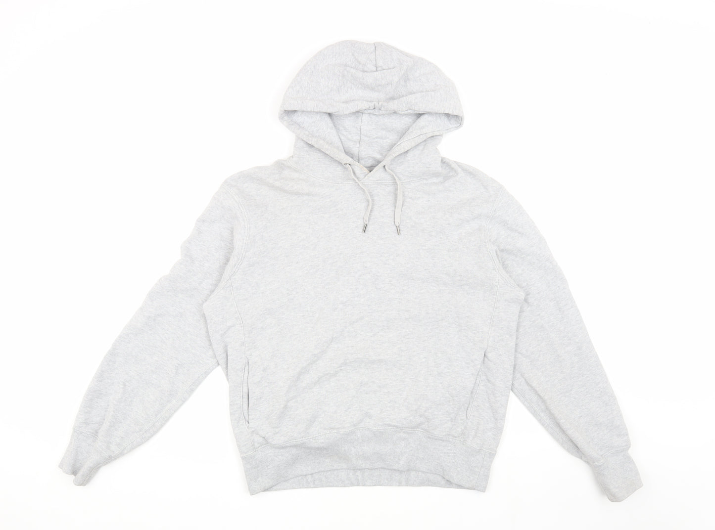 Uniqlo Grey Unisex Hoodie Pullover Size S Casual