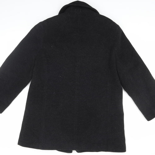 Classics Collection Women's Black Pea Coat Size 18