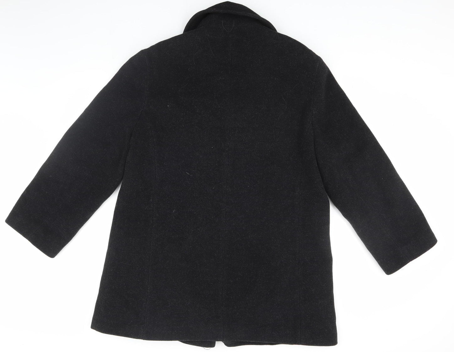 Classics Collection Women's Black Pea Coat Size 18