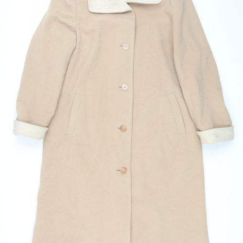 Debenhams Classics Women's Beige Coat Size 16