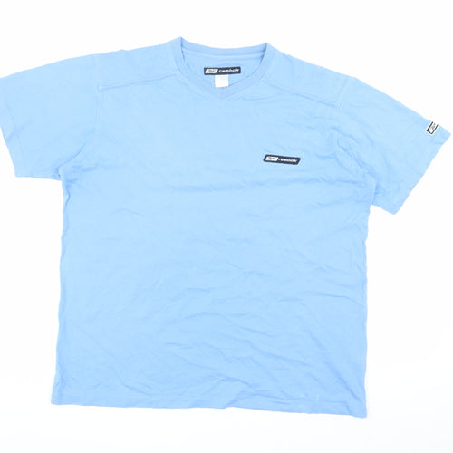 Reebok Men's Blue XL Crew Neck T-Shirt
