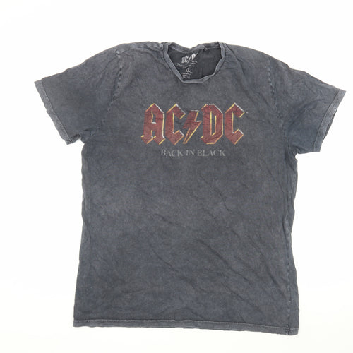 Next Men’s Black AC/DC Band T-Shirt XL