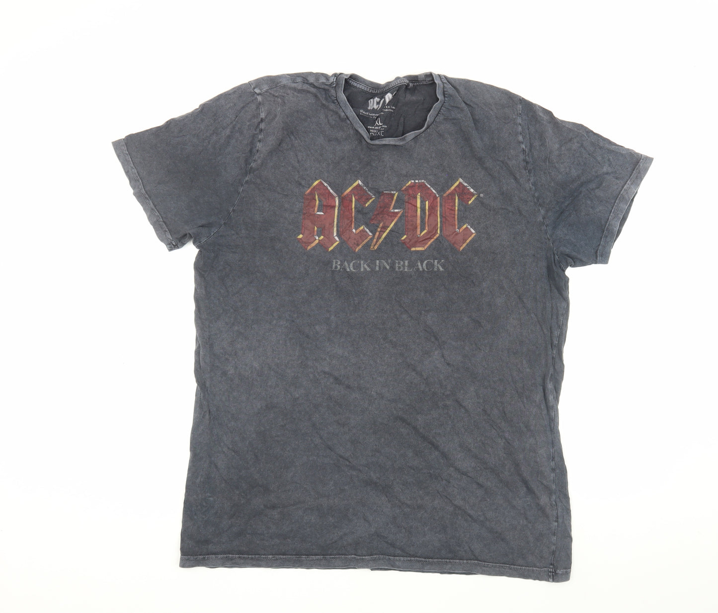 Next Men’s Black AC/DC Band T-Shirt XL