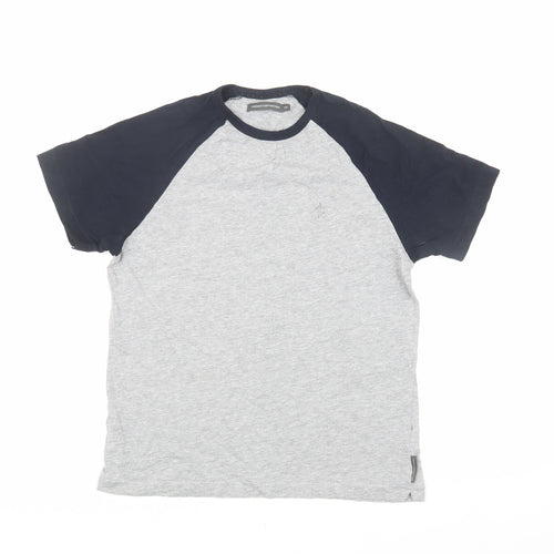 French Connection Boys Grey Colourblock T-Shirt 11-12 Years