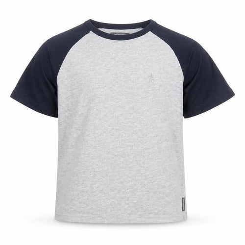 French Connection Boys Grey Colourblock T-Shirt 11-12 Years