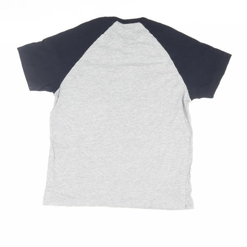 French Connection Boys Grey Colourblock T-Shirt 11-12 Years