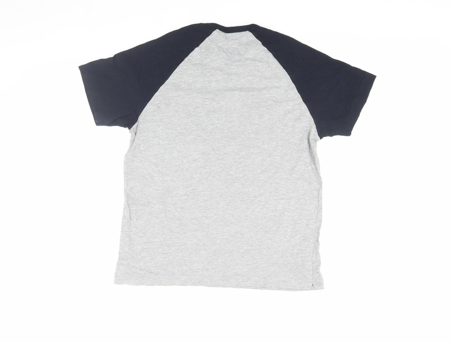 French Connection Boys Grey Colourblock T-Shirt 11-12 Years