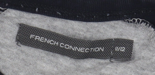 French Connection Boys Grey Colourblock T-Shirt 11-12 Years
