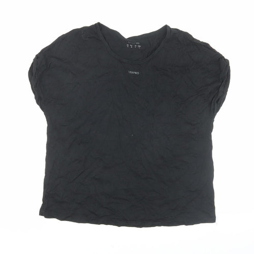 USAPRO Women's Black Basic T-Shirt Size 12