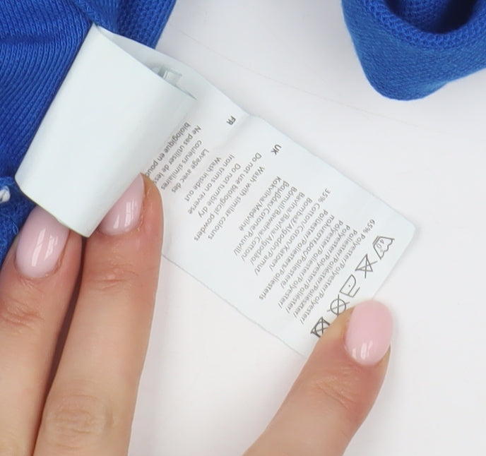 Slazenger Men's Blue Polo Shirt M Regular Fit