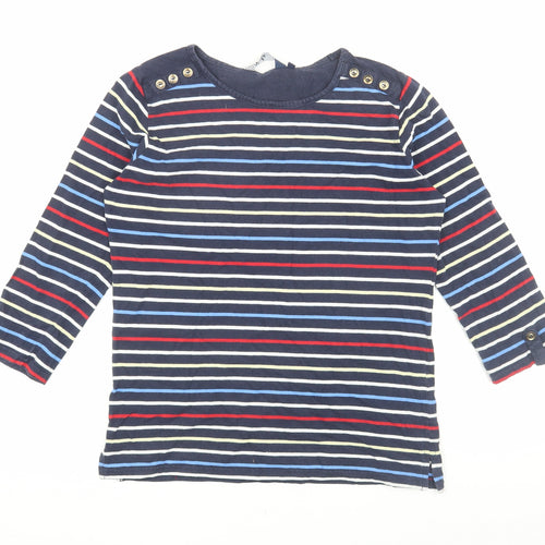 Isle Women's Multicoloured Striped T-Shirt S