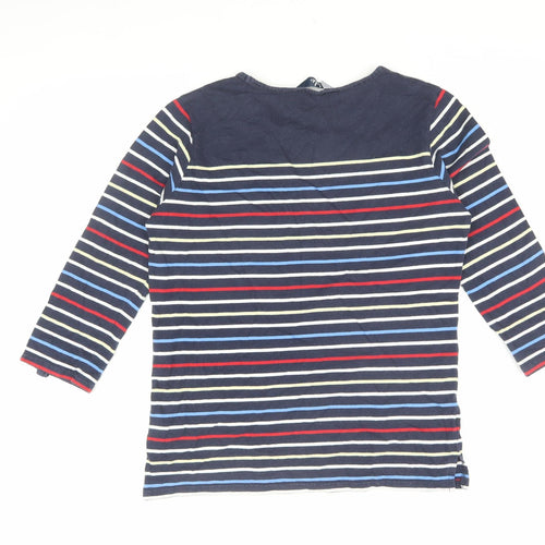 Isle Women's Multicoloured Striped T-Shirt S