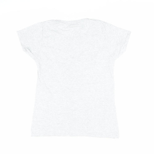 Harry Potter Grey Graphic T-Shirt, Unisex Size S