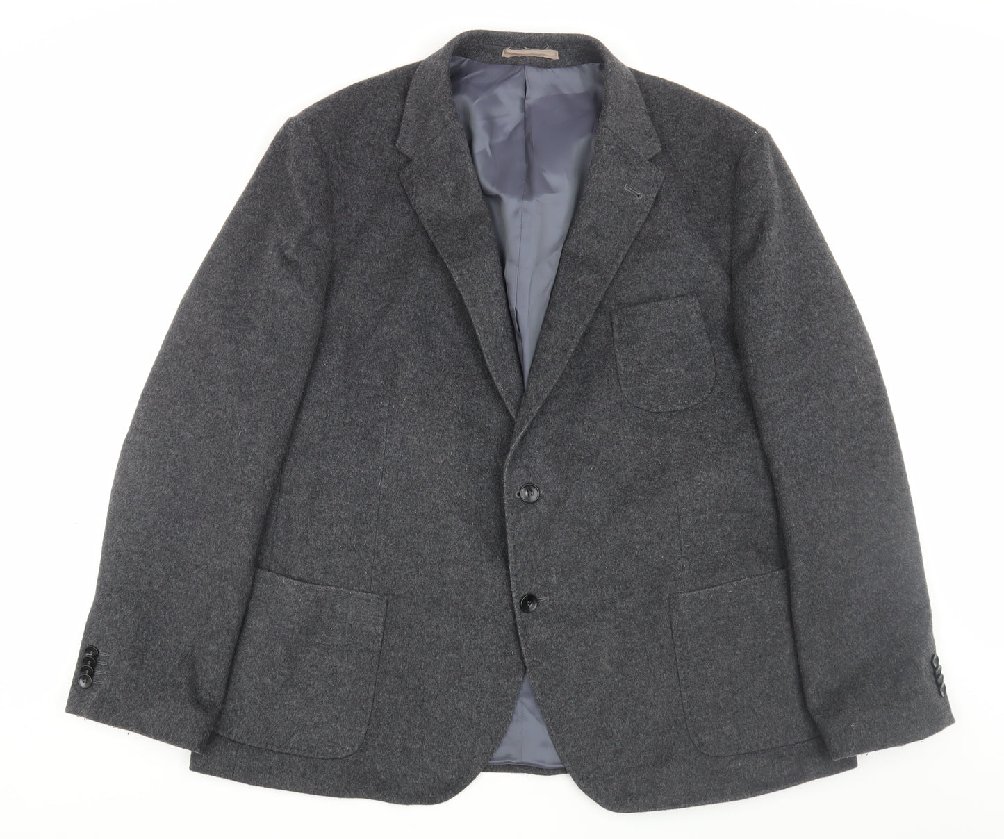Marks and Spencer Men's Grey Blazer, Size 48R
