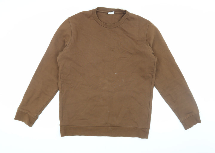 Celio Men's Brown Pullover Sweatshirt Size M