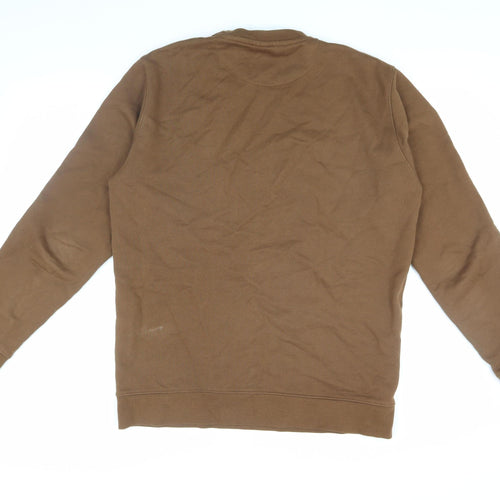Celio Men's Brown Pullover Sweatshirt Size M