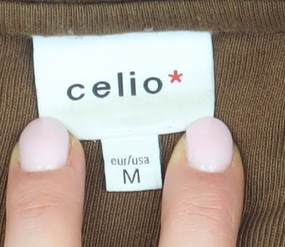 Celio Men's Brown Pullover Sweatshirt Size M