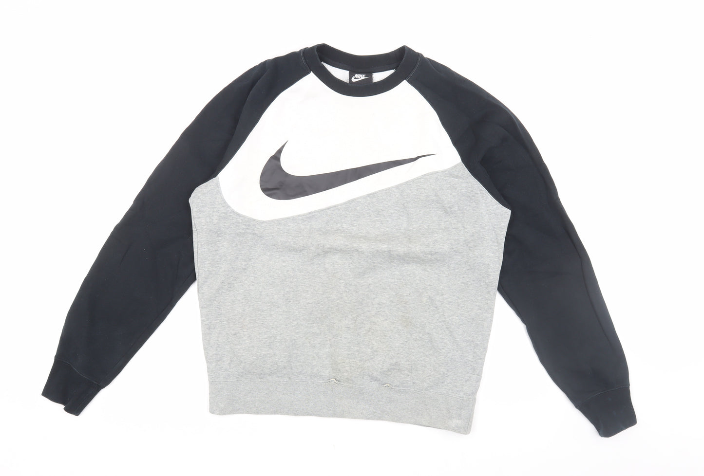 Nike Men's Multicoloured Graphic Pullover Sweatshirt M
