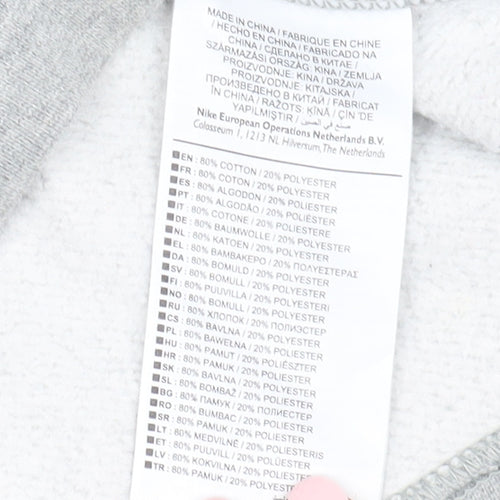 Nike Men's Multicoloured Graphic Pullover Sweatshirt M