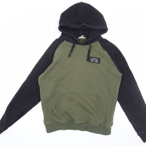 LCFC Men's Green & Black XL Pullover Hoodie