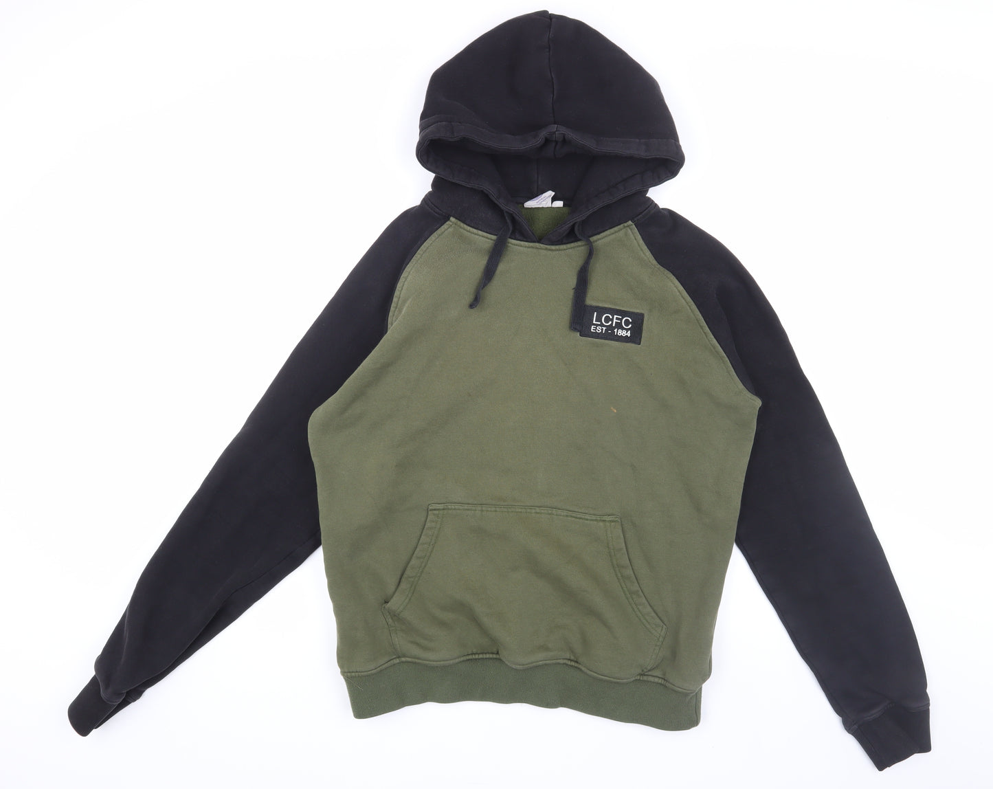 LCFC Men's Green & Black XL Pullover Hoodie
