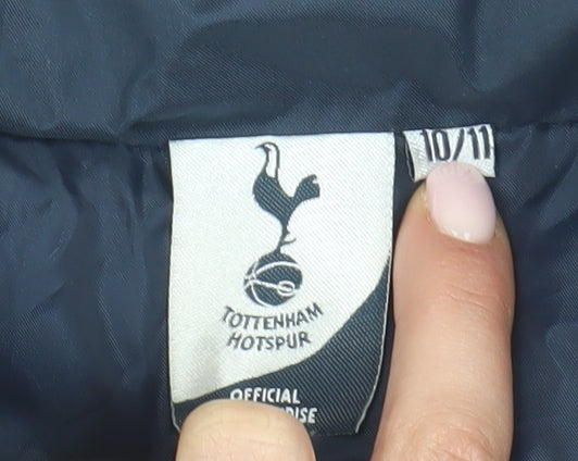 Tottenham Hotspur Boys' Blue Bodywarmer Jacket 10-11 Years