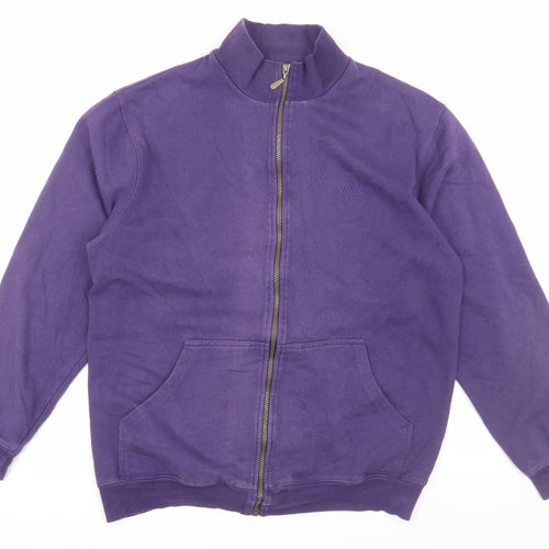 Cotton Traders Men's Purple Full Zip Jacket L