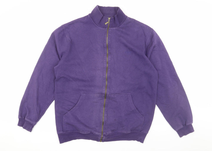 Cotton Traders Men's Purple Full Zip Jacket L