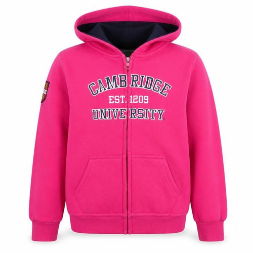University of Cambridge Girls Pink Full Zip Hoodie 11-12 Years