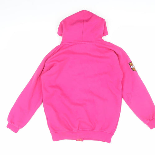 University of Cambridge Girls Pink Full Zip Hoodie 11-12 Years