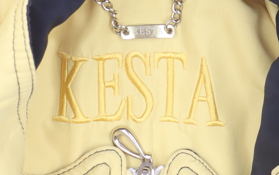 Kesta Women's Yellow Puffer Jacket Size 16