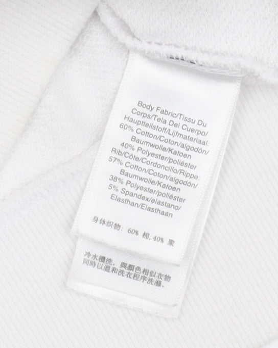 DKNY Jeans White Sweatshirt, Unisex Adult Small