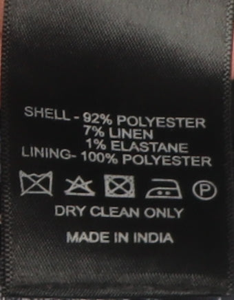 Villain Men's Blue Slim Fit Blazer, Size 44R