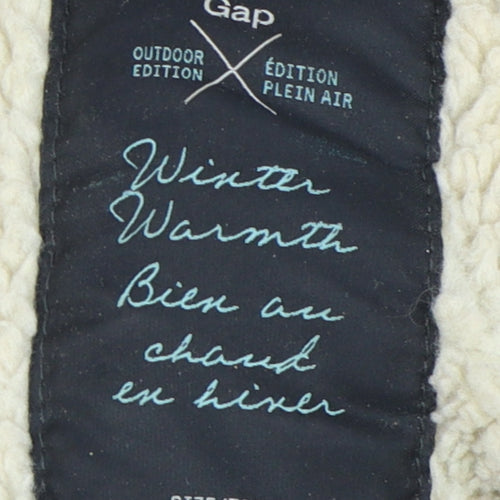 Gap Women's Black Hooded Parka Jacket M