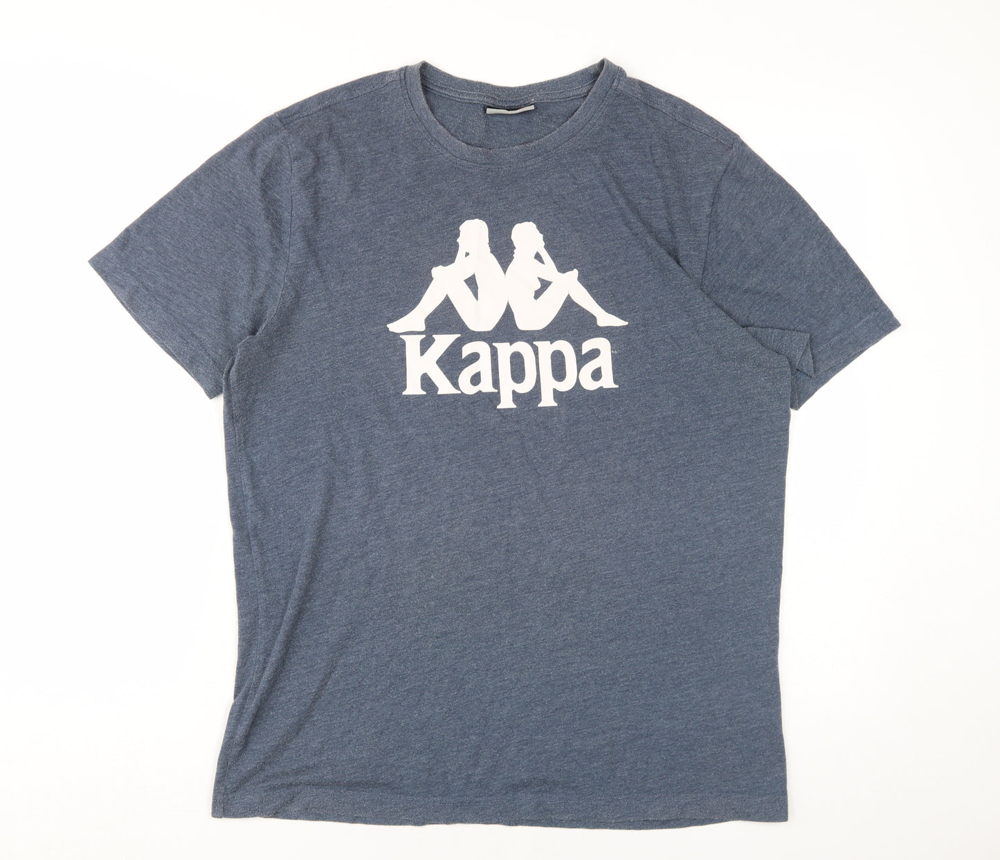 Kappa Men's Blue Medium Graphic Print T-Shirt