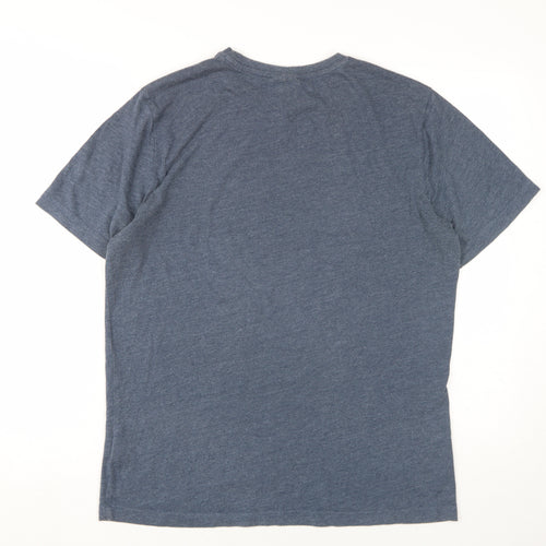 Kappa Men's Blue Medium Graphic Print T-Shirt