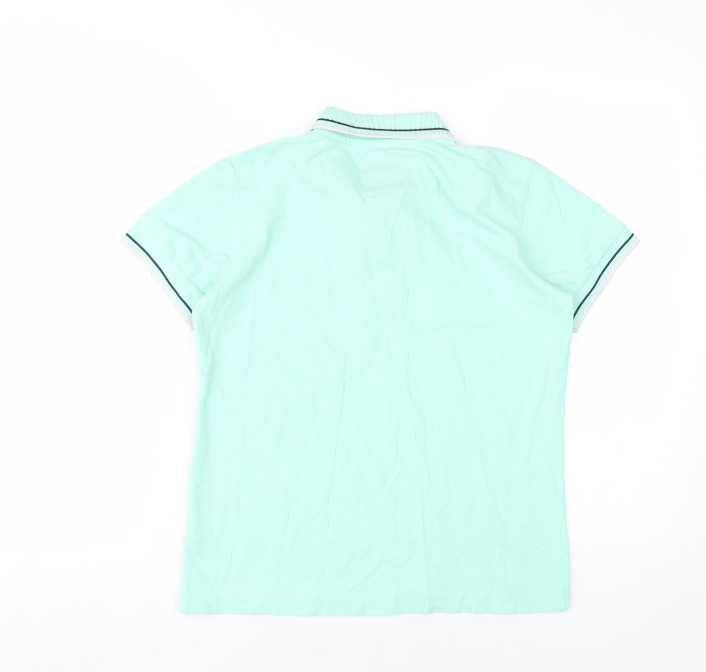 Lambretta Boys Green Polo Shirt - Size 16, Stylish & Breathable