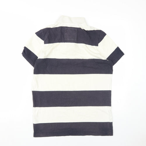 Hollister Men's Multicoloured M Striped Polo Shirt