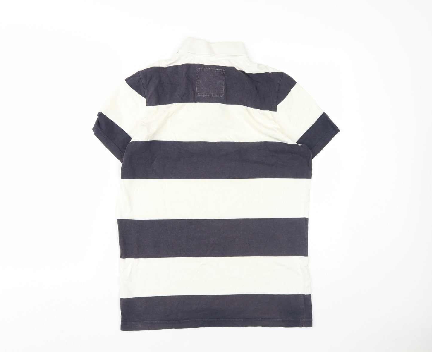 Hollister Men's Multicoloured M Striped Polo Shirt