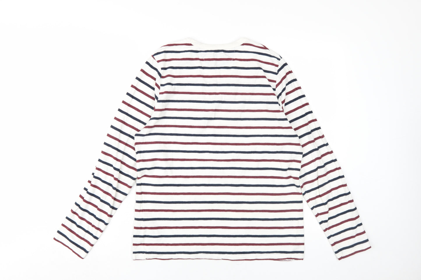 Jack & Jones Men's Multicoloured Striped M T-Shirt