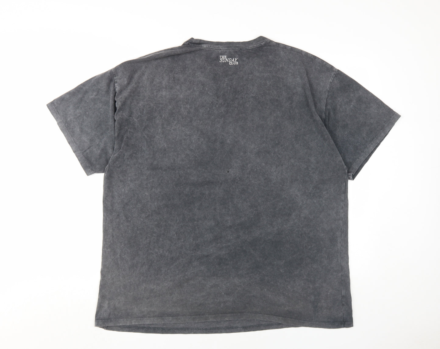 Angelle Men's Black Crew Neck T-Shirt, Size S, New
