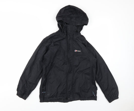 Berghaus Boys Black Parka Jacket Waterproof 11-12 Years