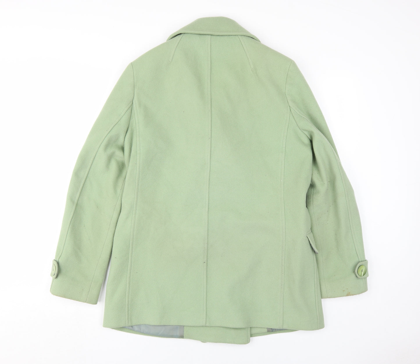 Damsel in a Dress Women's Green Pea Coat Size 10