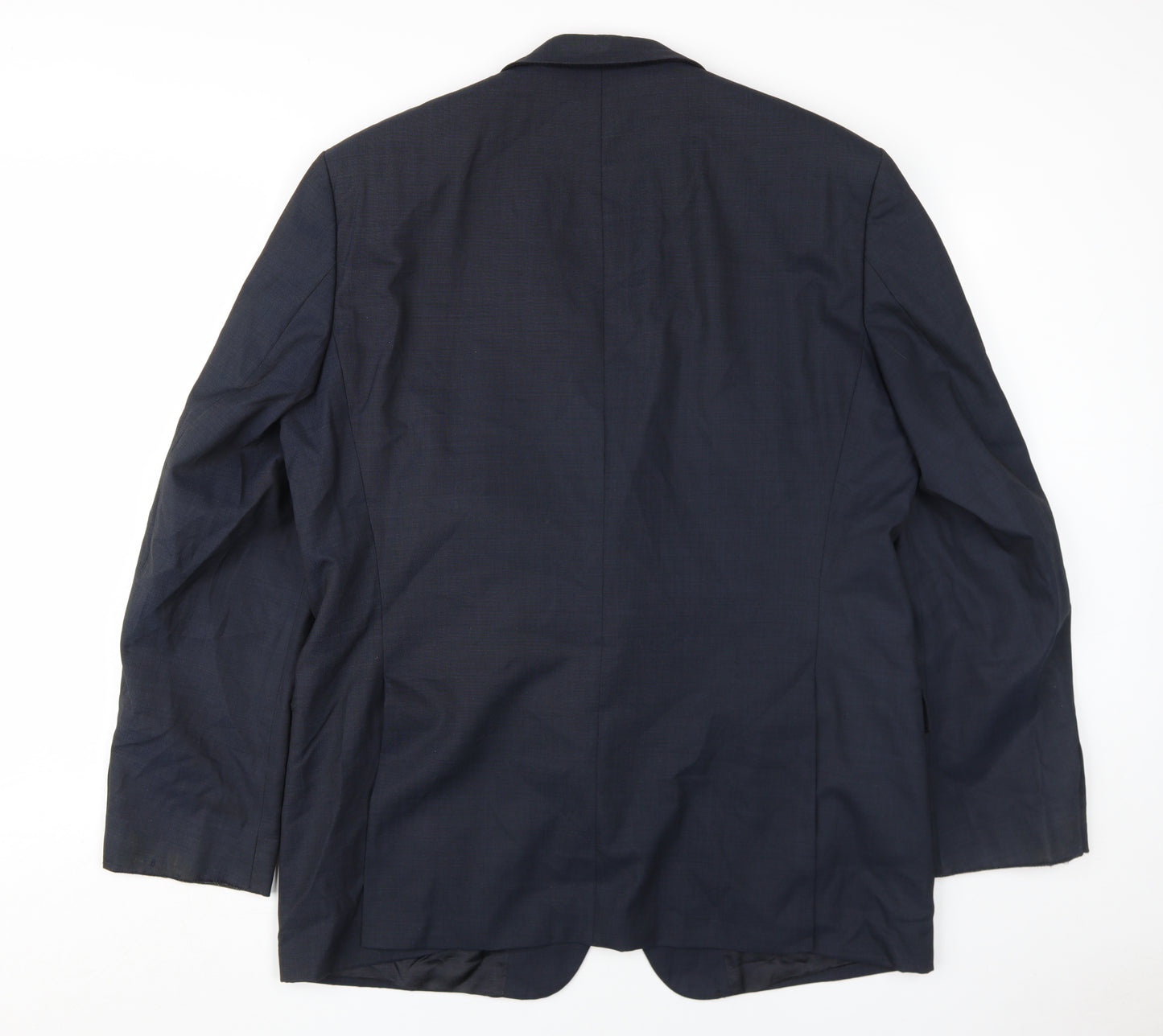 Hugo Boss Men's Blue Wool Suit Jacket Size 44R