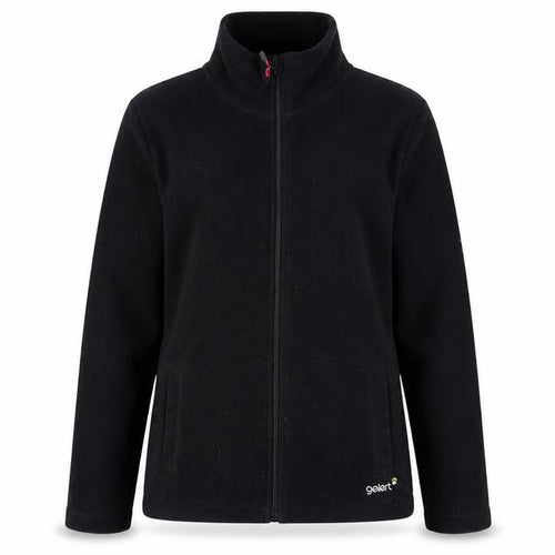 Gelert Women's Black Full Zip Fleece Hoodie Size 10
