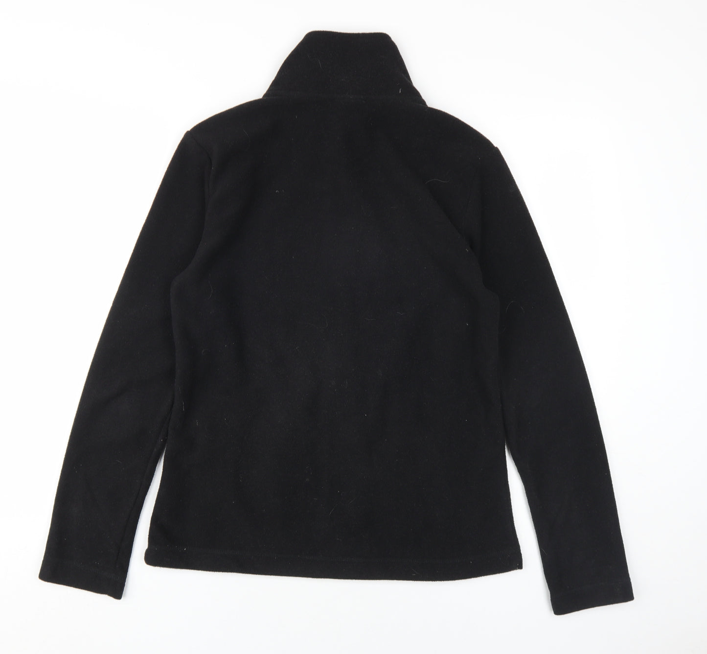 Gelert Women's Black Full Zip Fleece Hoodie Size 10
