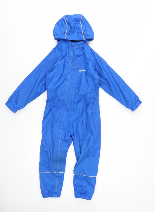 Peter Storm Boys Blue Snowsuit 2-3 Years Waterproof