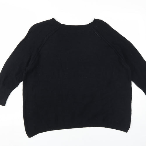 Vero Moda Women's Black Pullover Jumper, Size S