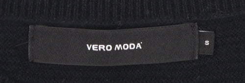 Vero Moda Women's Black Pullover Jumper, Size S